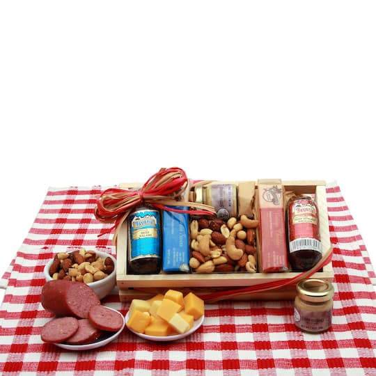 Signature Sampler Meat & Cheese Snack Set By Gbds | 14″ x 12″ x 14″ | Michaels® Signature Sampler Meat & Cheese Snack Set By Gbds | 14″ x 12″ x 14″ | Michaels®